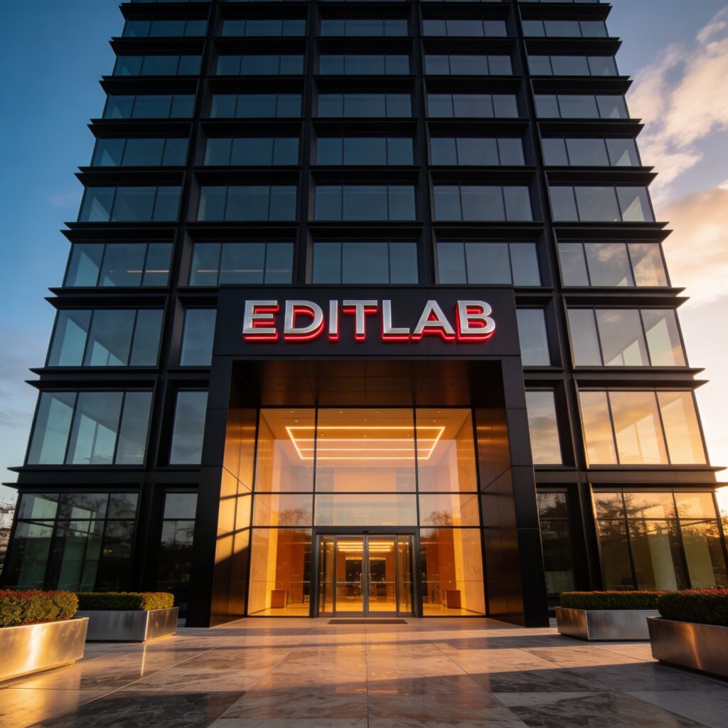 Editlab회사 건물