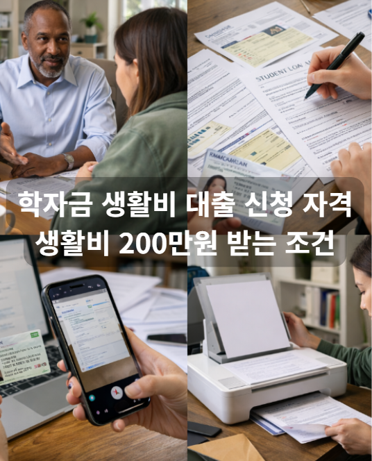 학자금 생활비 대출