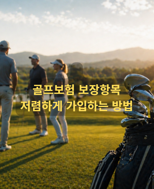 골프보험 보장항목