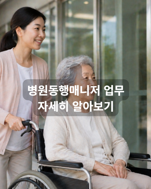 병원동행매니저 업무