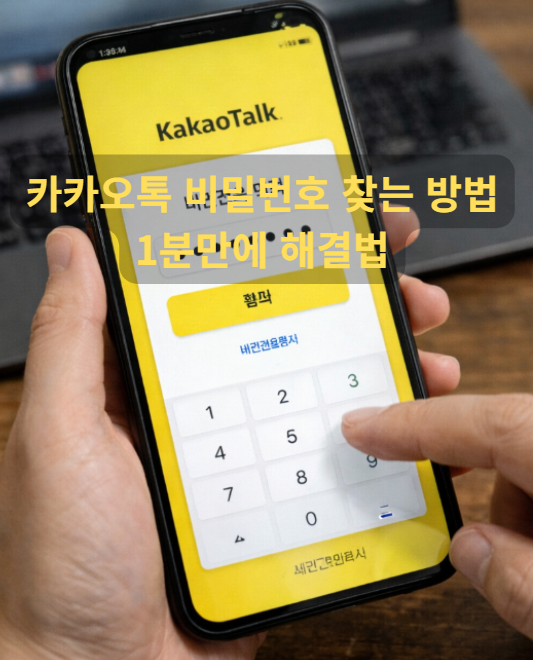 2026 카카오톡 비밀번호 찾기 및 변경 단계별로 따라만 하세요 카카오톡 비밀번호 찾기