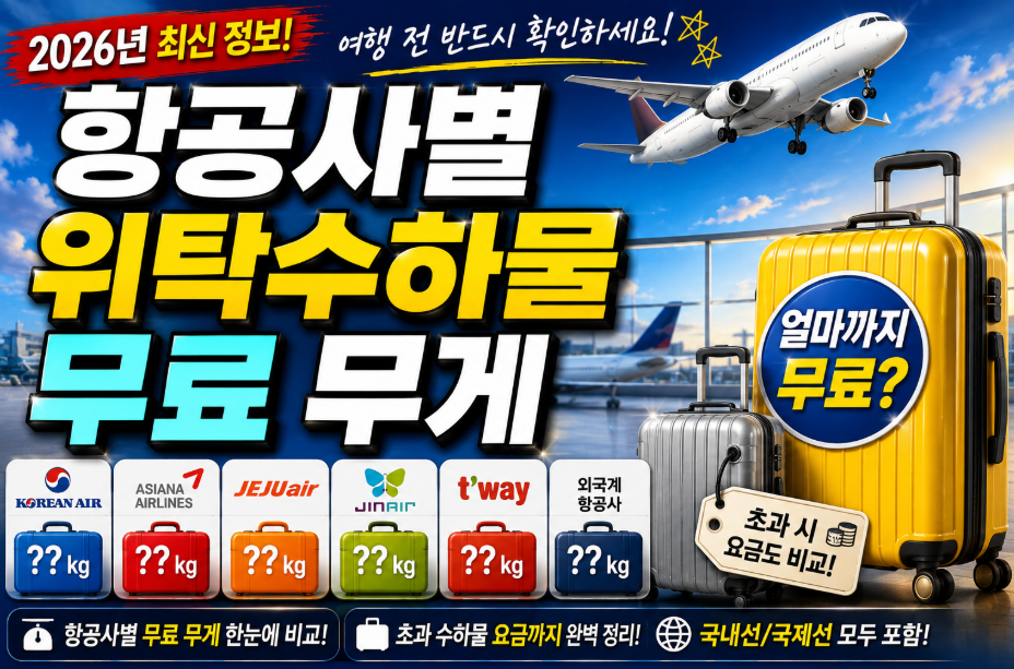 위탁수하물 무게
