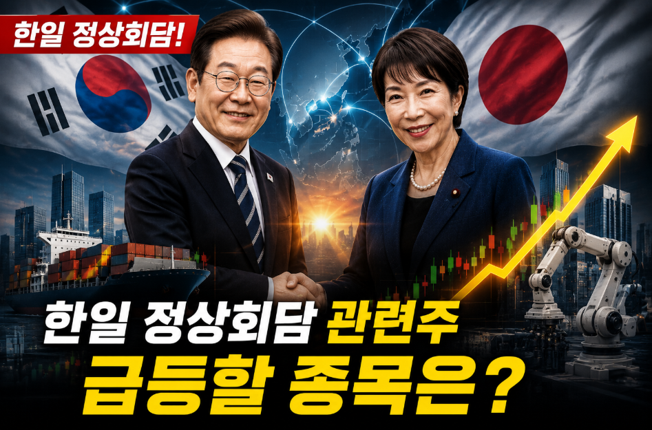 한일 정상회담 관련주 수혜주