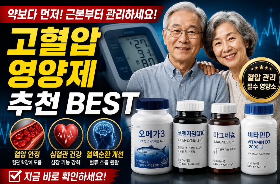 고혈압 영양제