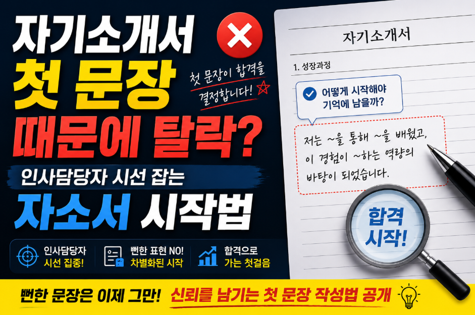 자기소개서