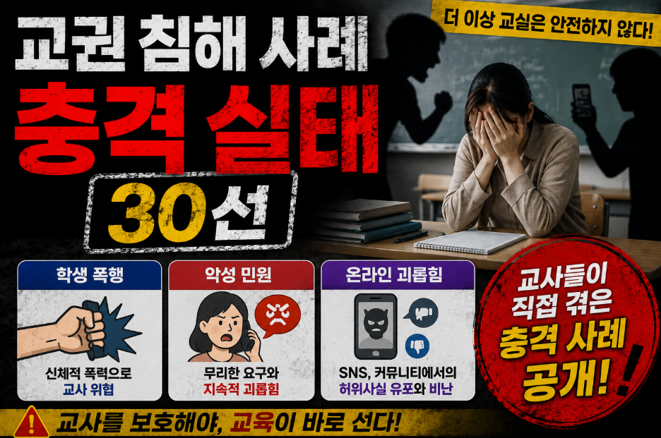 교권 침해 사례