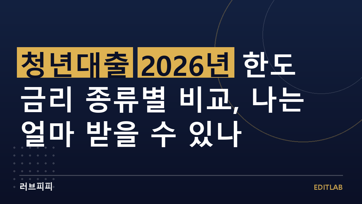 청년대출