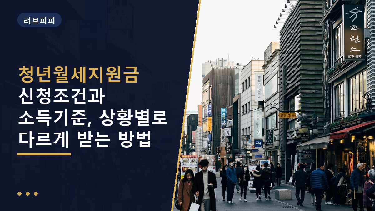 청년월세지원금