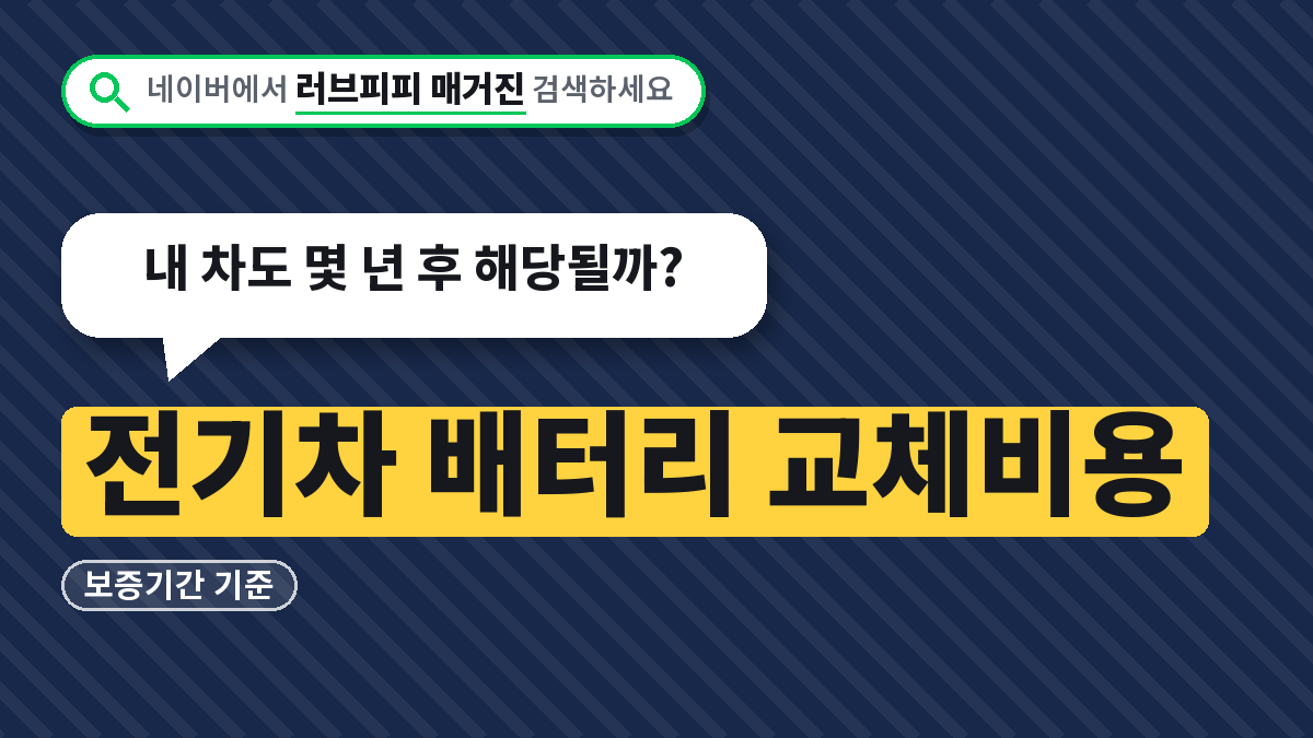 전기차 배터리 교체비용